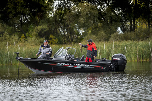 Bass boat hors-bord - PRO GUIDE™ V-175 WT - Fisher - à double console / open / de pêche sportive