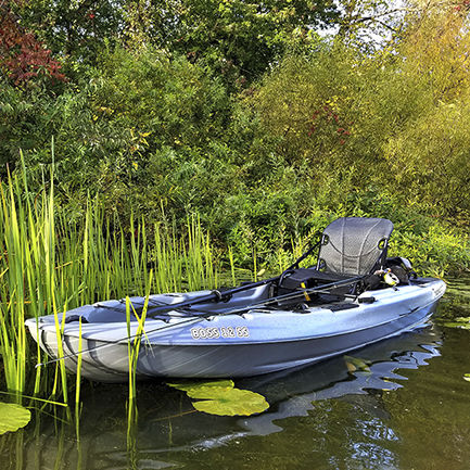 Kayak sit-on-top - BOSS 12 SS - KL Outdoor - de pêche / pour adulte / monoplace