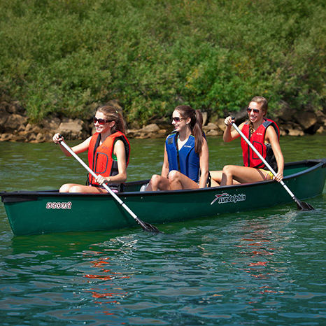 Canoë de loisir - SCOUT SS - KL Outdoor - 3 places / en polyéthylène
