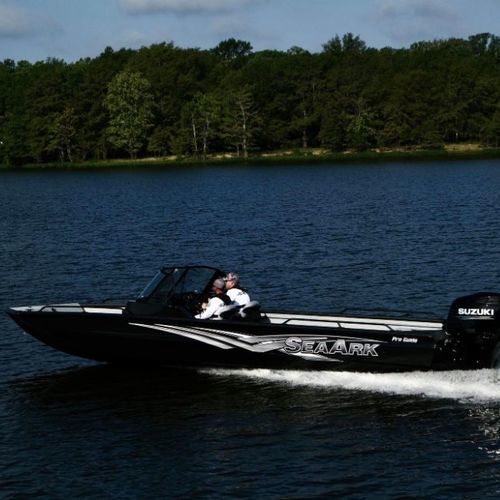Jon boat hors-bord - ProGuide - SeaArk Boats - open / à double console / de pêche sportive