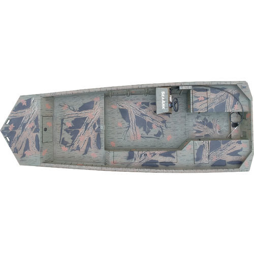 Jon boat hors-bord - DXS 2072 SLD - SeaArk Boats - open / à console latérale / de chasse