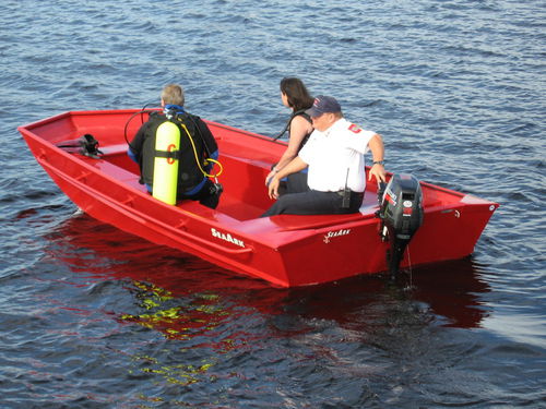 Bateau de sauvetage - 1660 MVT  - SeaArk Boats - hors-bord / en aluminium / médicalisé