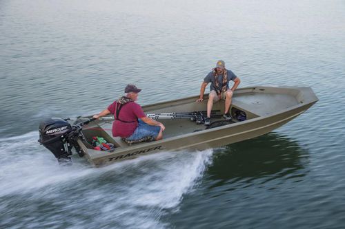 Jon boat hors-bord - GRIZZLY® 1754 - Tracker - de pêche sportive / en aluminium / max. 6 personnes