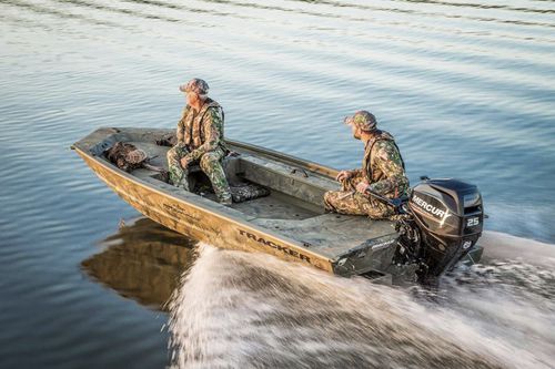 Jon boat hors-bord - GRIZZLY® 1548 T Sportsman - Tracker - de pêche sportive / en aluminium / max. 3 personnes