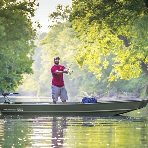 Jon boat hors-bord - TOPPER 1542 - Tracker - de pêche sportive / en aluminium / max. 3 personnes