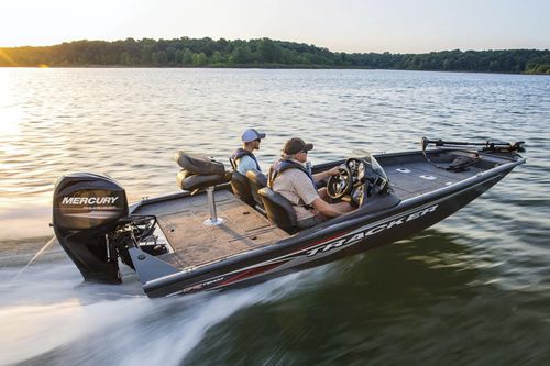Bass boat hors-bord - PRO TEAM™ 175 TF - Tracker - à console latérale / de pêche sportive / en aluminium