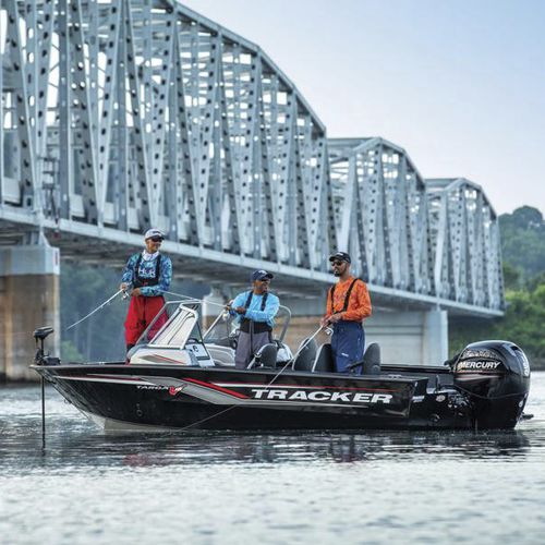Bay boat hors-bord - Targa™ V-18 WT - Tracker - à double console / de pêche sportive / en aluminium