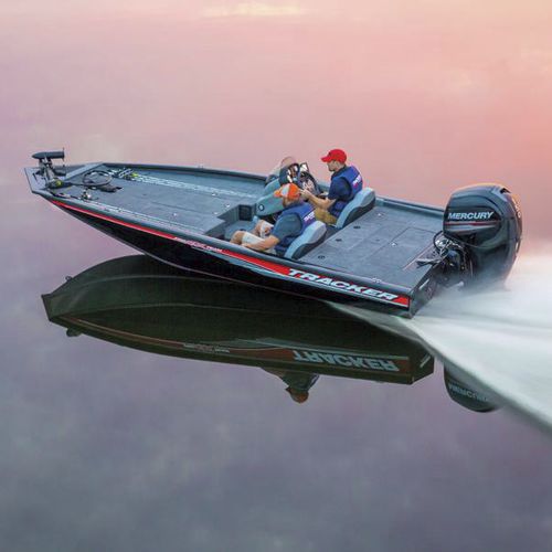 Bass boat hors-bord - PRO TEAM™ 195 TXW - Tracker - à console latérale / de pêche sportive / en aluminium