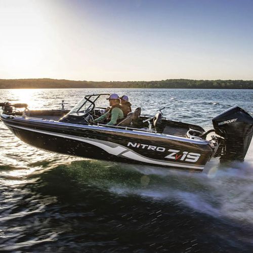 Bass boat hors-bord - ZV19 - Nitro - à double console / de pêche sportive / max. 6 personnes