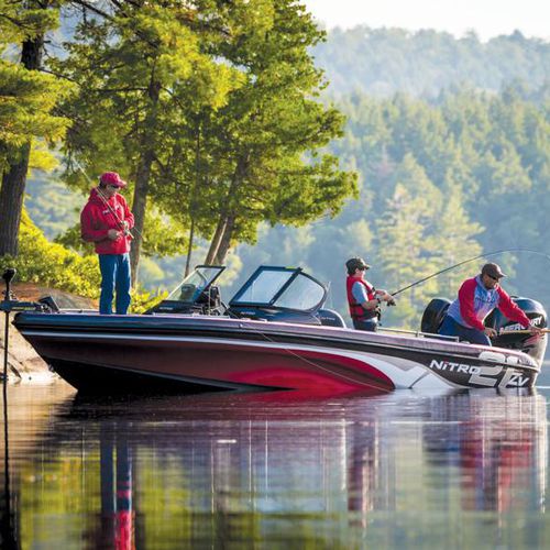 Coque open hors-bord - ZV21 - Nitro - à double console / de pêche sportive / max. 6 personnes
