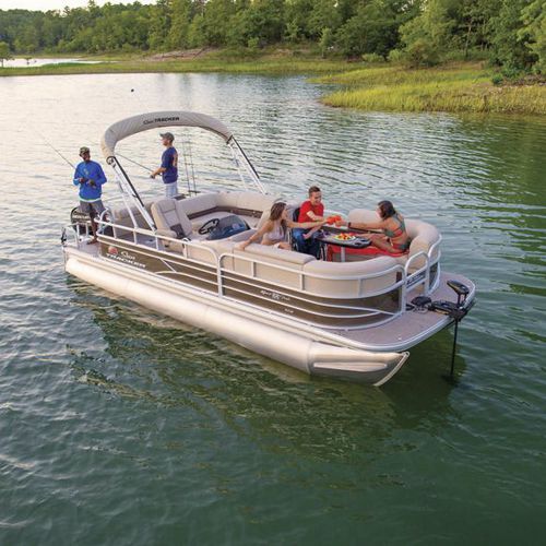 Bateau ponton hors-bord - SportFish™ 22 XP3 - Sun Tracker - de pêche sportive / max. 11 personnes