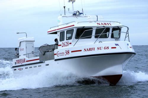Bateau de pêche professionnelle - 38 - Trefjar - bateau pilote / in-bord