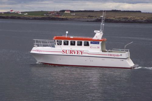 Bateau de surveillance - CLEOPATRA 38 - Trefjar - in-bord
