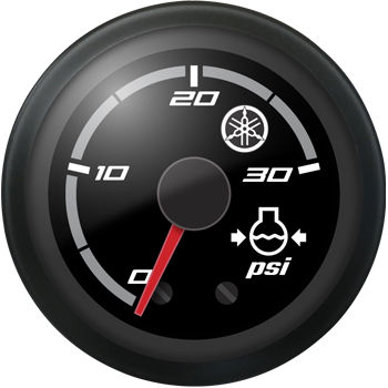 Indicateur pour bateau - N80-83660-30-00 - Yamaha Outboard Motors - de pression d'eau / analogique / pour moteur