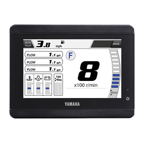 Afficheur de bateau - CL5  - Yamaha Outboard Motors - multifonction / tactile