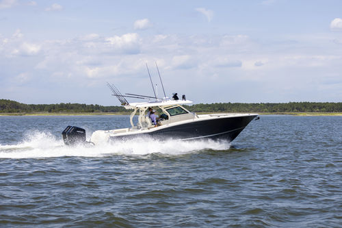 Vedette hors-bord - 400 LXF - Scout Boats - bimoteur / open / à console centrale