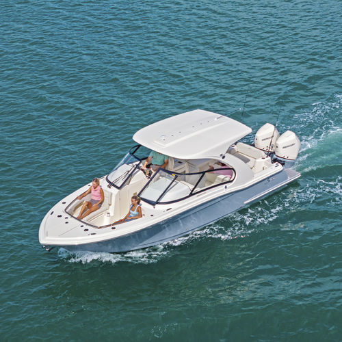 Runabout hors-bord - 288 Dorado - Scout Boats - bimoteur / open / à double console