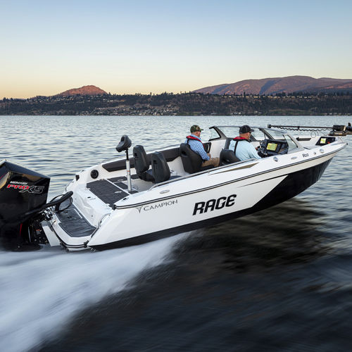 Runabout hors-bord - RAGE R22 - Campion - à double console / bow-rider / open