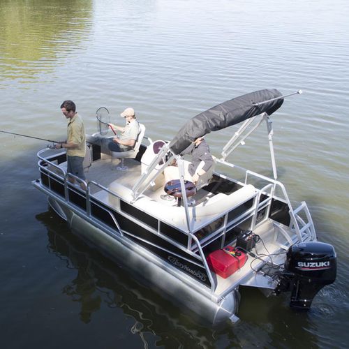 Bateau ponton hors-bord - Explorer 1470 - Misty Harbor - électrique / de pêche sportive / max. 5 personnes