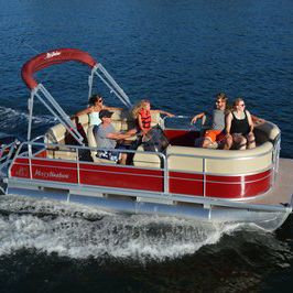 Bateau ponton hors-bord - E-1680CR - Misty Harbor - max. 8 personnes