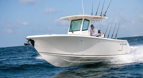 Coque open hors-bord - 272 CC - Sailfish - bimoteur / carène à redan / à console centrale