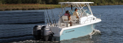 Walkaround hors-bord - 240 WAC - Sailfish - bimoteur / de pêche sportive / max. 10 personnes
