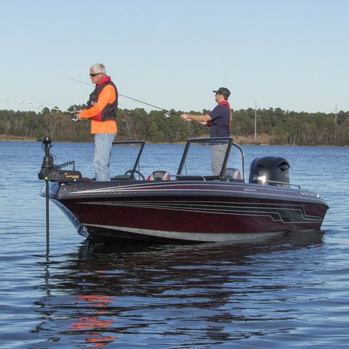 Bass boat hors-bord - Skeeter - à console centrale / de pêche sportive