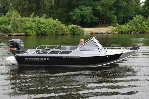 Bay boat hors-bord - 20' SUPER SPORT DRIFTER - Wooldridge - open / à double console / de pêche sportive