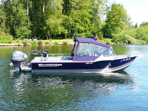 Bateau de pêche-promenade hors-bord - 20' SPORT OFFSHORE - Wooldridge - open / à double console / offshore