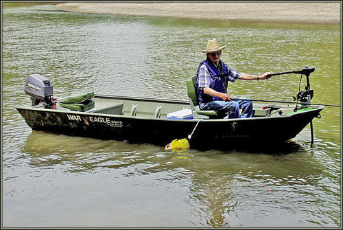 Jon boat hors-bord - 436FLD & 436F - War Eagle - de pêche sportive