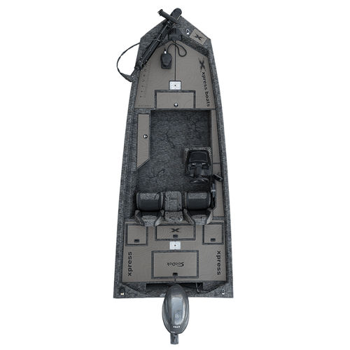 Bass boat hors-bord - XP180 - Xpress - à console latérale / de pêche sportive / max. 4 personnes