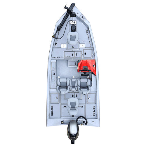 Crappie boat hors-bord - H18PFC - Xpress - à console latérale / de pêche sportive