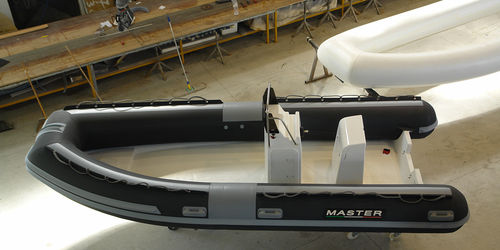 Bateau de support pour la plongée - 540 - Master - hors-bord / bateau pneumatique semi-rigide