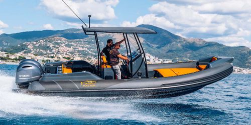 Bateau pneumatique hors-bord - 775 - Master - bimoteur / semi-rigide / à console centrale