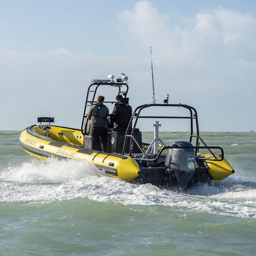 Bateau professionnel en aluminium - 820 XV ALU - Zeppelin - bateau de surveillance / bateau de sauvetage / bateau de travail