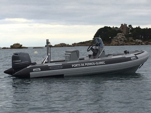 Bateau de surveillance - CD 18VPRO - Zeppelin - bateau de sauvetage / hors-bord / bateau pneumatique semi-rigide