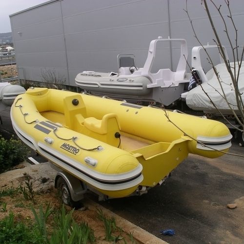 Bateau pneumatique hors-bord - 500  - Mostro - semi-rigide / à console jockey / de sport