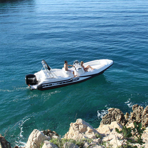 Bateau pneumatique hors-bord - ZAR 65 SUITEPLUS - Zar Formenti - semi-rigide / open / à console centrale