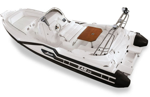 Bateau pneumatique hors-bord - 75 SUITE PLUS - Zar Formenti - semi-rigide / open / à console centrale