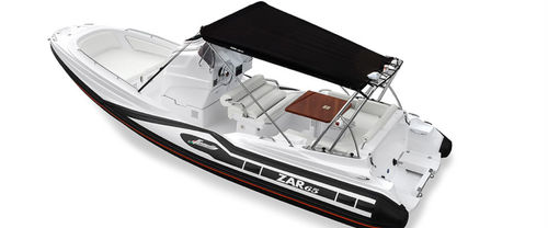 Bateau pneumatique hors-bord - 65 SUITEPLUS - Zar Formenti - semi-rigide / open / à console centrale