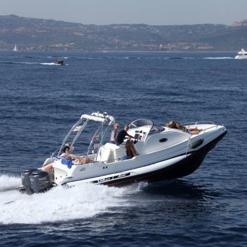 Bateau pneumatique hors-bord - 97 Skydeck  - Zar Formenti - bimoteur / semi-rigide / open