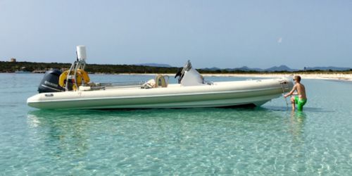 Bateau pneumatique hors-bord - S 785 - Ribeye - semi-rigide / à console jockey / max. 14 personnes