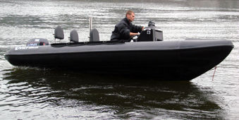Bateau pneumatique hors-bord - Sparrowhawk - Osprey - semi-rigide / open / à console jockey