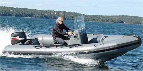Bateau pneumatique hors-bord - 5.15 - Osprey - semi-rigide / open / à console jockey