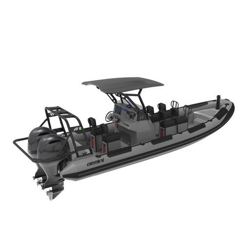 Bateau de surveillance - WAVERIDER 720 - GEMINI MARINE PTY LTD - bateau de pêche polyvalent / hors-bord / RIB