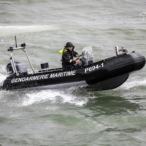 Bateau de sauvetage - 525 PRORAID  - Sillinger - bateau de support pour la plongée / bateau de service portuaire / hors-bord
