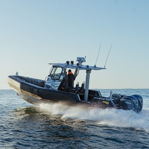 Bateau de surveillance - 820 ALURAID - Sillinger - bateau de sauvetage / bateau de support pour la plongée / bateau de service portuaire