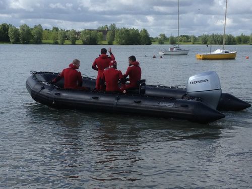 Bateau de recherche et sauvetage - 630 UM - Sillinger - bateau de support pour la plongée / bateau de service portuaire / hors-bord