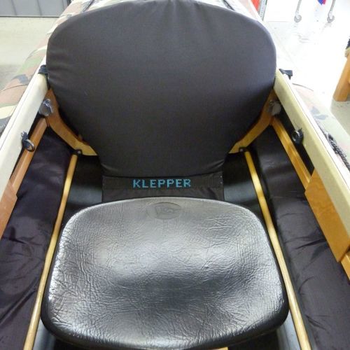 Siège pour kayak - 0299292 - Klepper Lifestyle GmbH - coulissant / noir