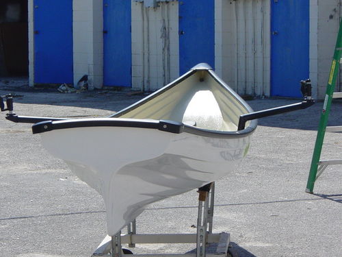 Bateau d'aviron traditionnel - HERITAGE 18 CARBON - Little River - skiff